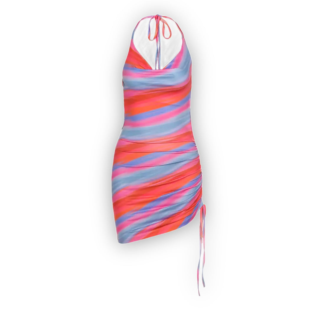 Color twist dress