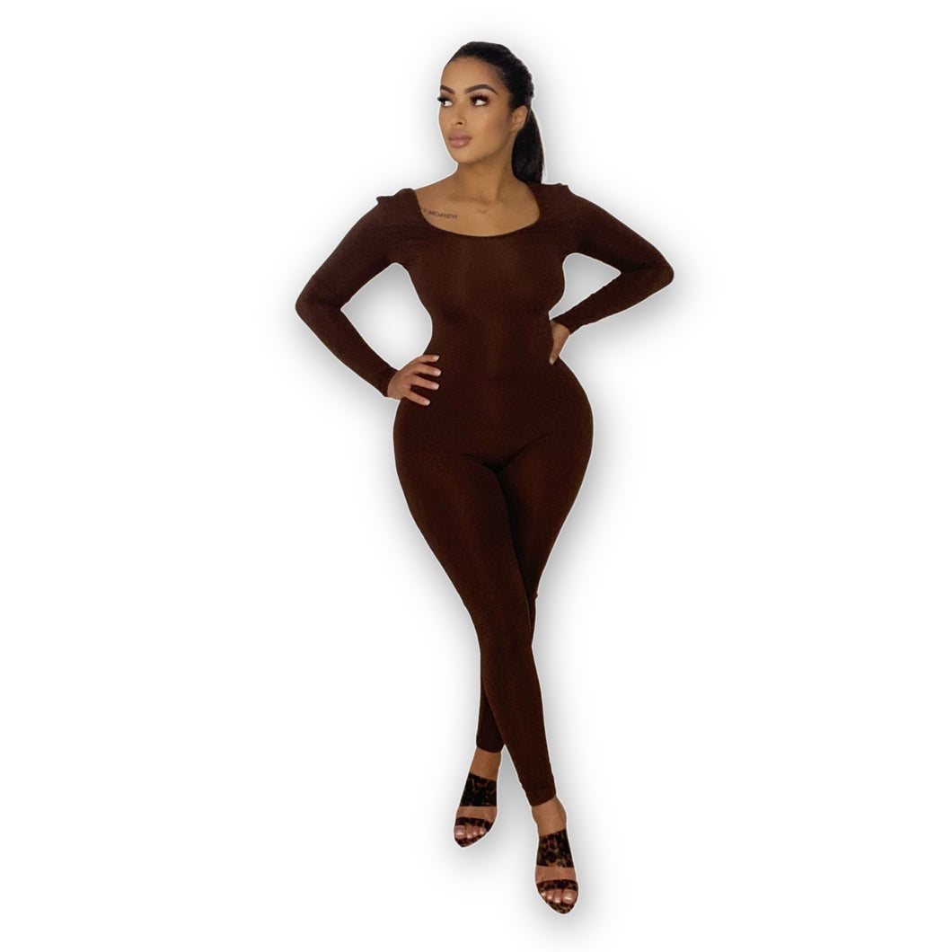 Flex chocolat Jumpsuit